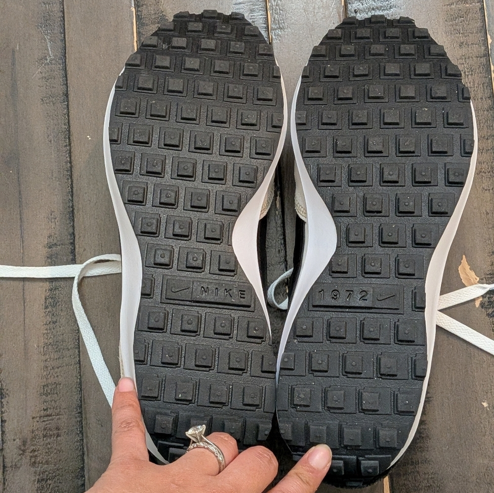 Nike Waffle Debut "Sanddrift/Black/White" Women's Shoe - Picture 8 of 12